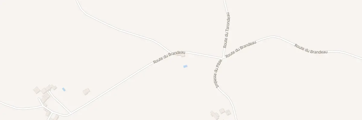 Plan du 5 Rte du Brandeau à Montignac-le-Coq