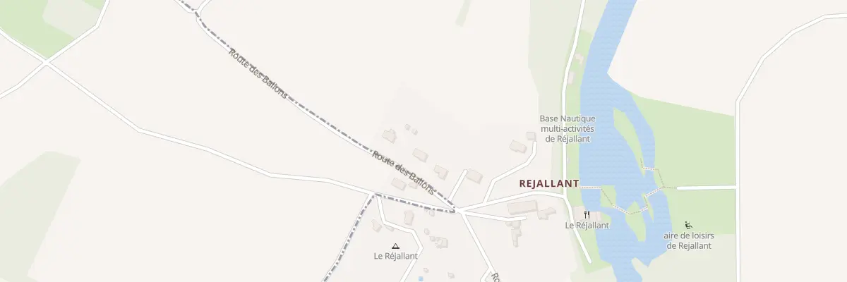 Plan du 8 Rejallant à Condac