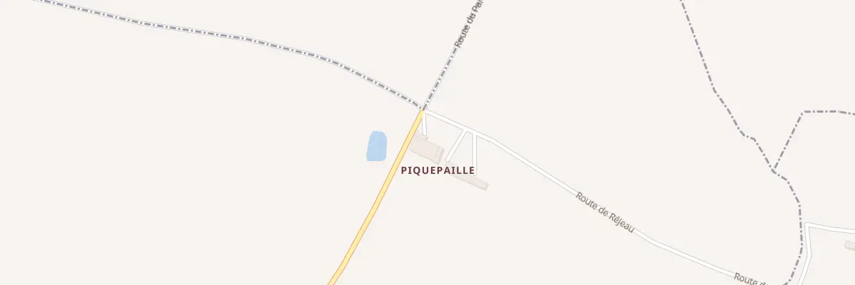 Plan du 20 Piquepaille à Agmé