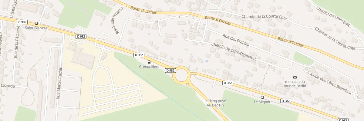 Plan du 25 Rte d’Oudalle à Gonfreville-l’Orcher