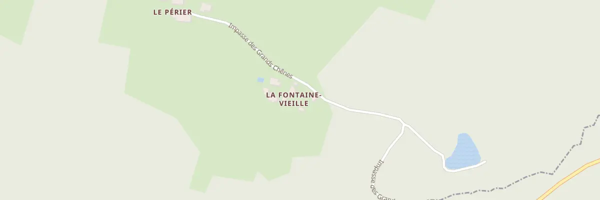 Plan du 133A Le Perier à Échourgnac
