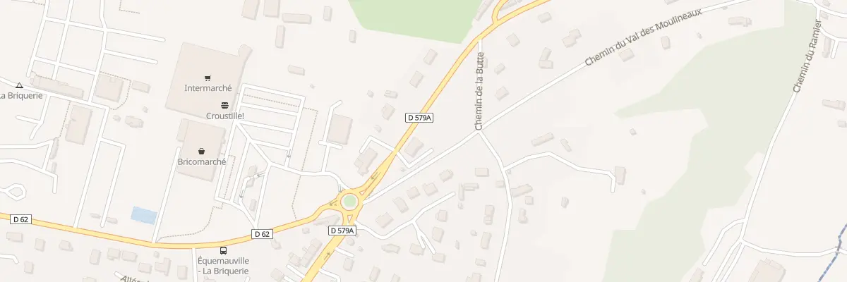 Plan du 5522 Av Charles Houssaye à Équemauville