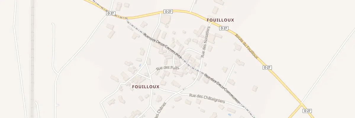 Plan du 11 Rue des Deux Communes à Marigny-Chemereau