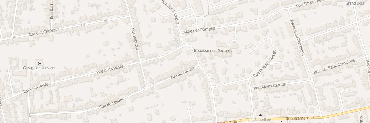 Plan du 87 Rue du Levant au Mans