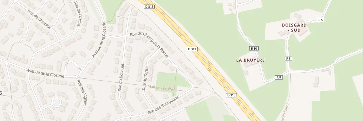 Plan du 17 Rue du Champ de la Roche à Coulaines