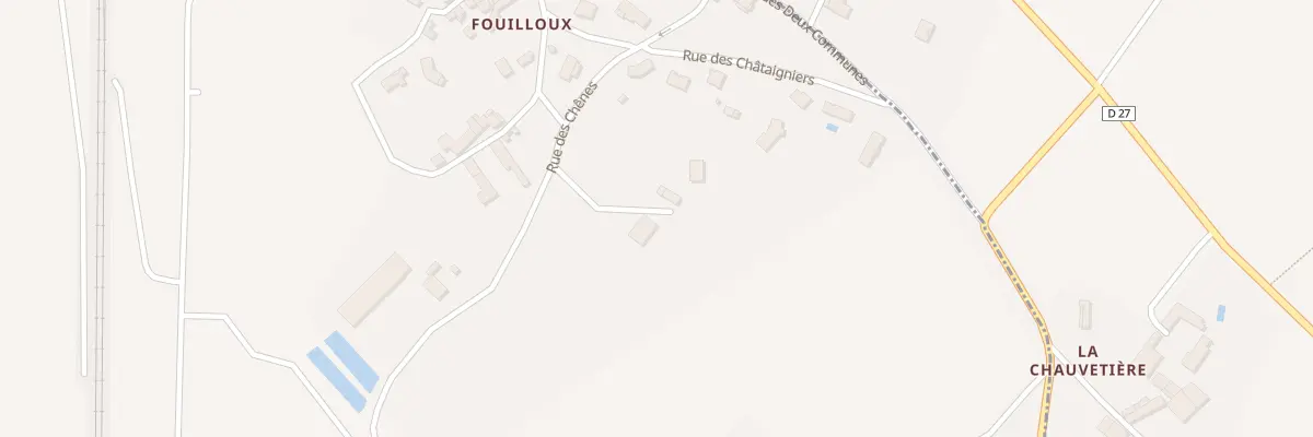 Plan du 5 Rue des Chenes à Marigny-Chemereau