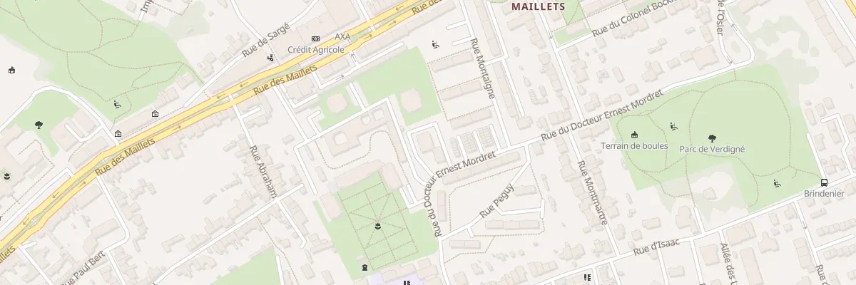 Plan du 17 Rue du Docteur Ernest Mordret à Sablé-sur-Sarthe