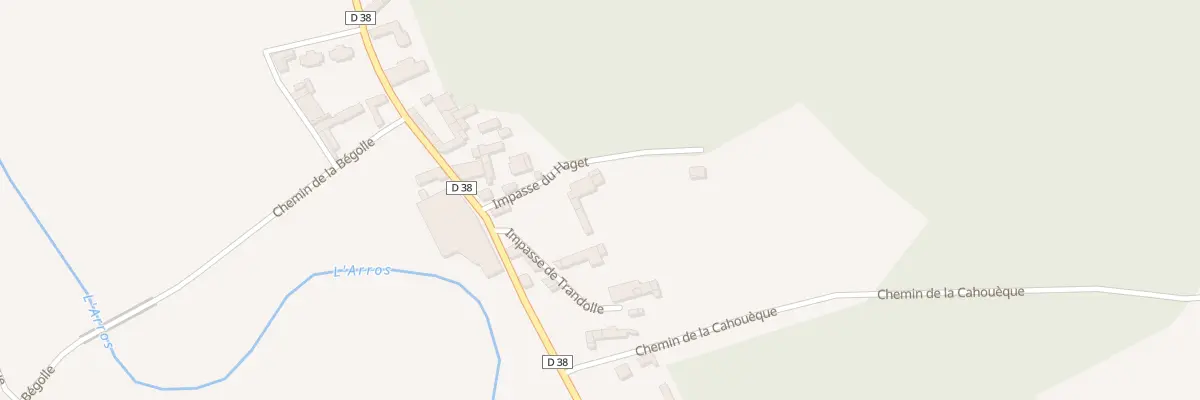 Plan du 1 Imp de Trandolle à Montégut-Arros