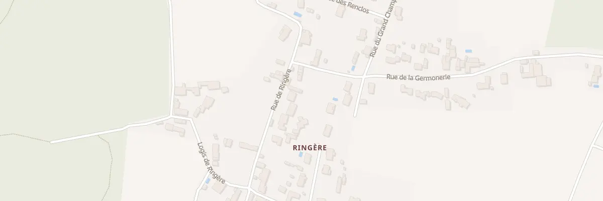 Plan du 7 Rue de Ringère à Quinçay