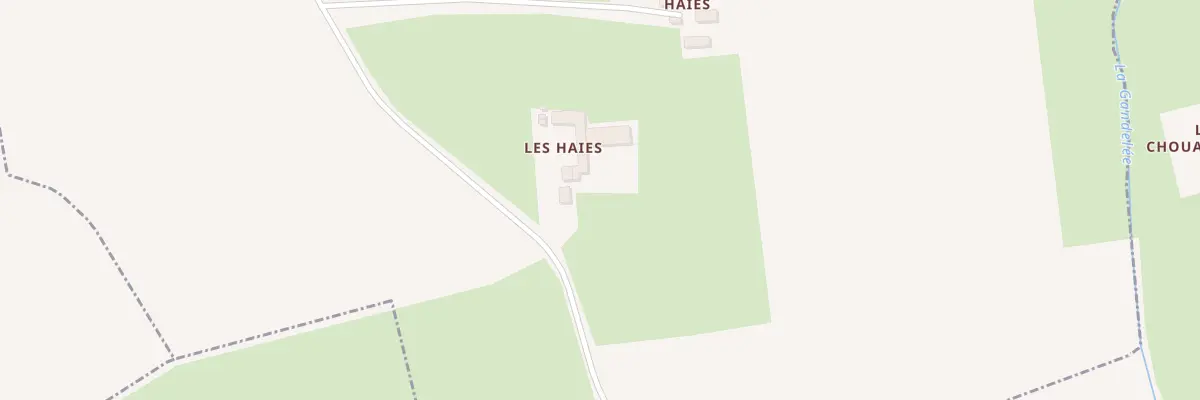 Plan du 1 Les Petites Haies à Lucé-sous-Ballon