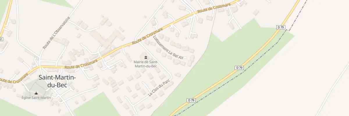 Plan du 5125 Lot le Bel Air à Saint-Martin-du-Bec