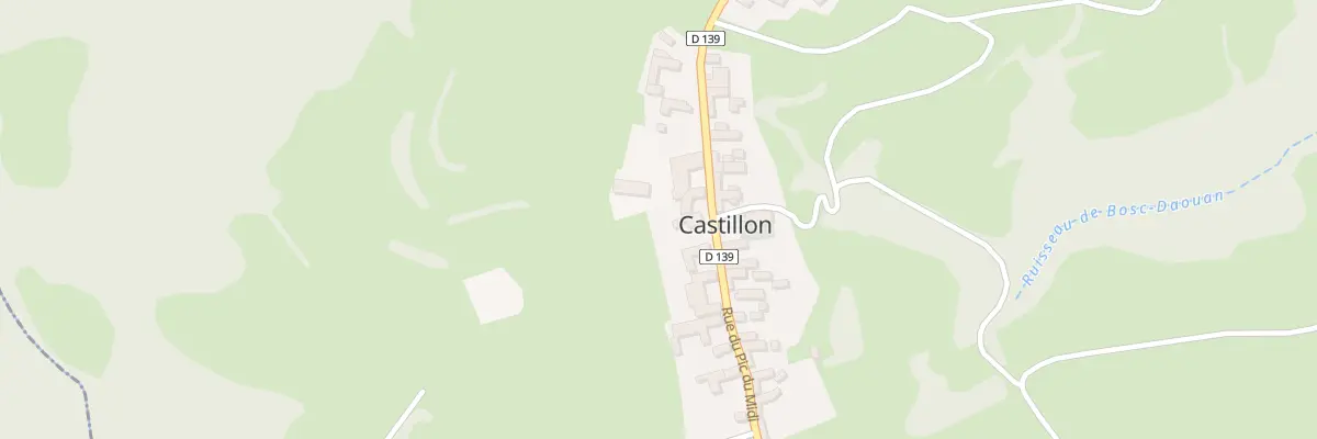 Plan du 356 Rue du Pic du Midi à Castillon