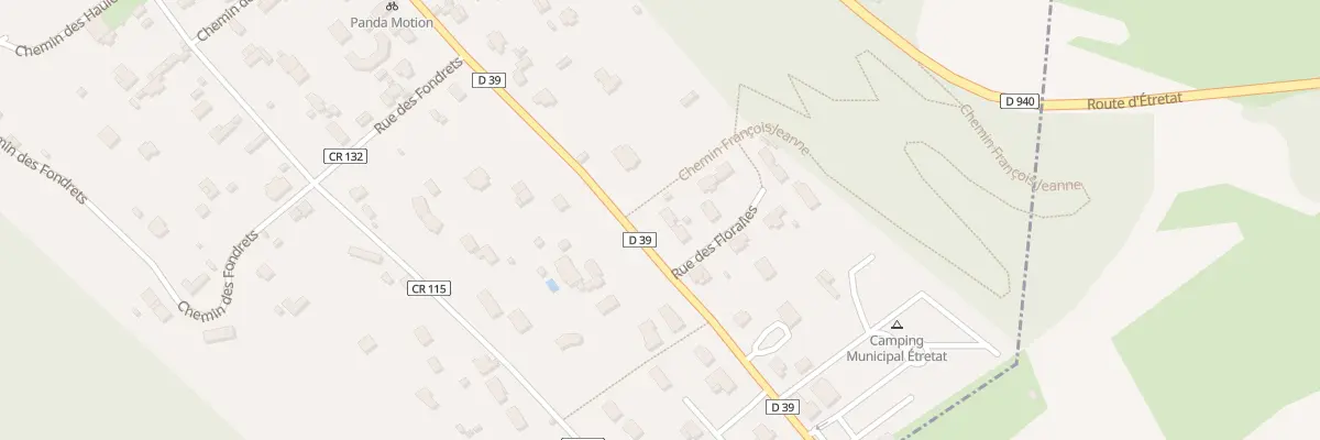 Plan du 61 Rue Guy de Maupassant à Étretat