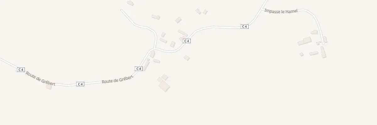 Plan du 1286 Rte de Grébert à Gouffern en Auge