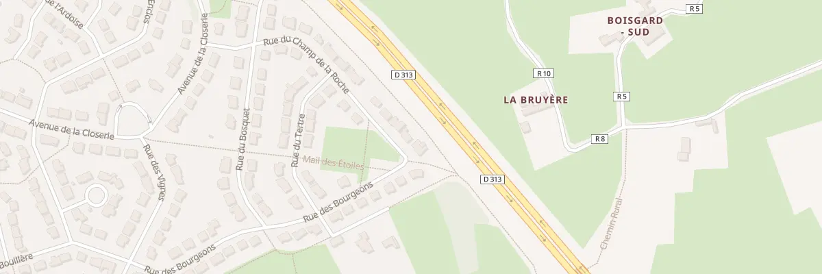 Plan du 23 Rue du Champ de la Roche à Coulaines