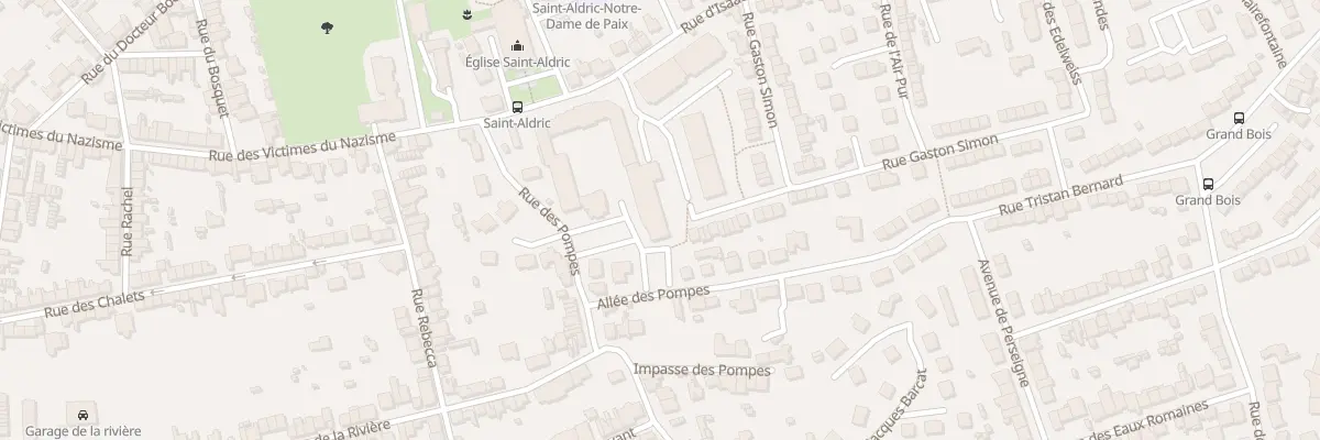Plan du 4 Rue d’Isaac au Mans