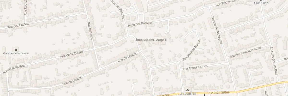 Plan du 151 Rue de la Rivière au Mans