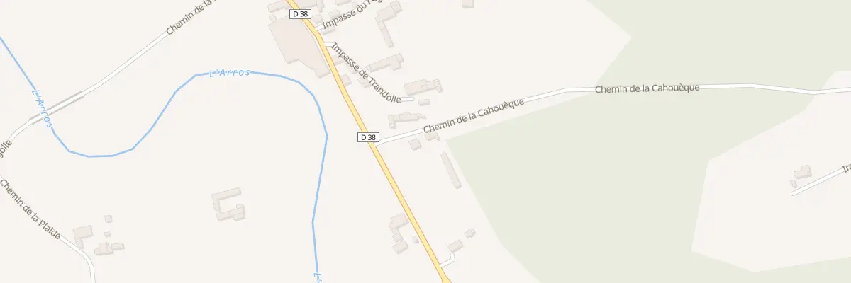 Plan du 5041 Aux Armands à Montégut-Arros