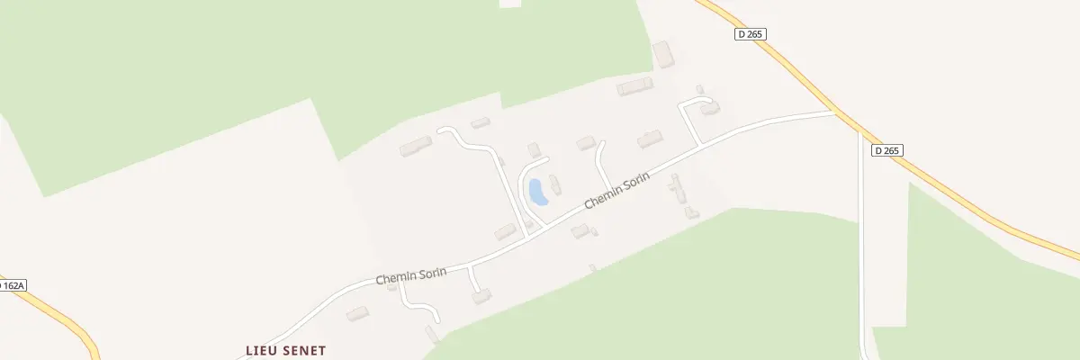 Plan du 274 Che Sorin à Saint-Julien-sur-Calonne