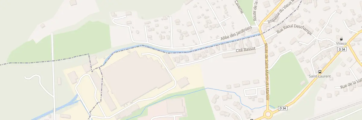 Plan du 37 Cité Bassot à Gonfreville-l’Orcher