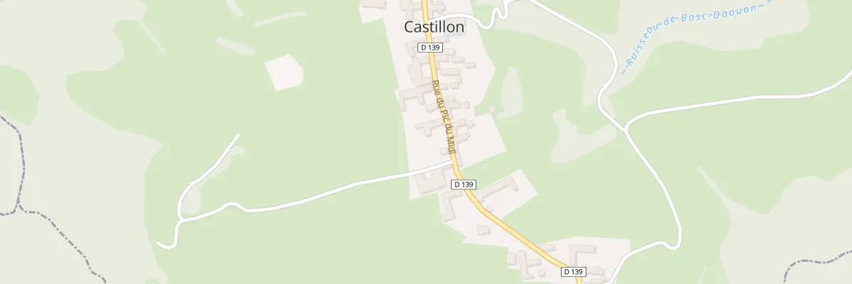 Plan du 5048 Village à Castillon
