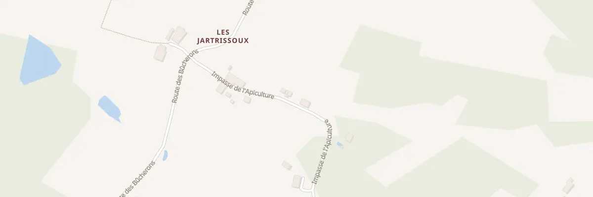 Plan du 160 Les Jartissoux à Échourgnac