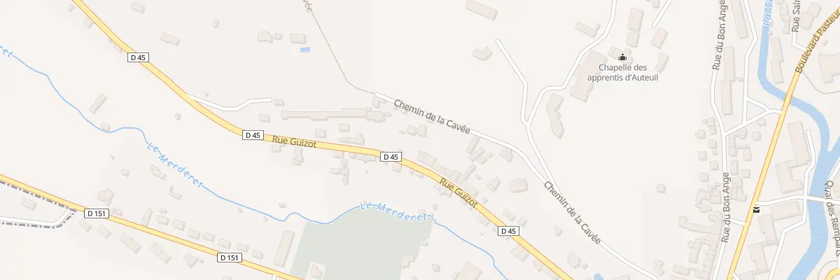 Plan du 28 Rue Guizot à Lisieux