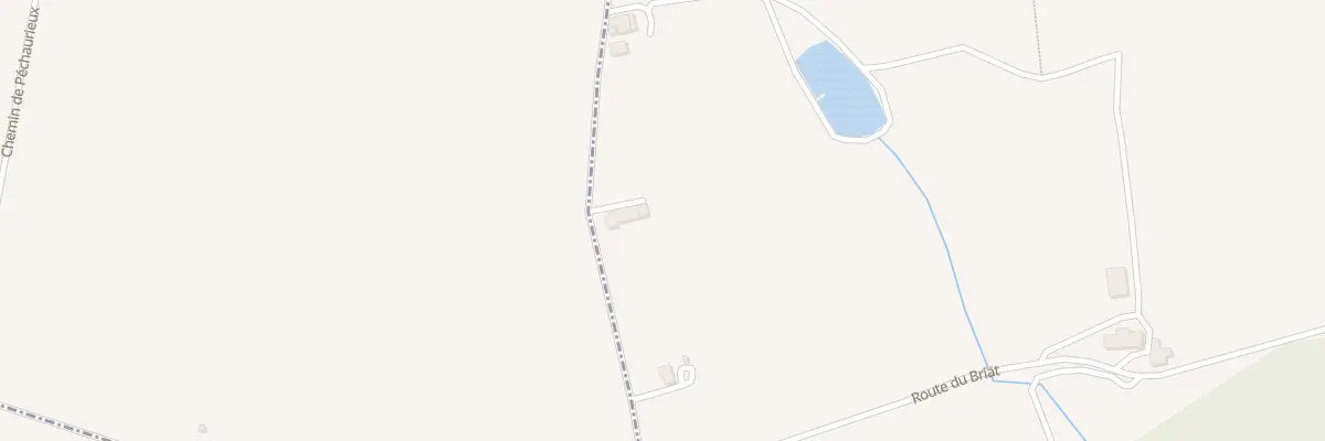 Plan du 1801 Rte de Ponchapt à Port-Sainte-Foy-et-Ponchapt