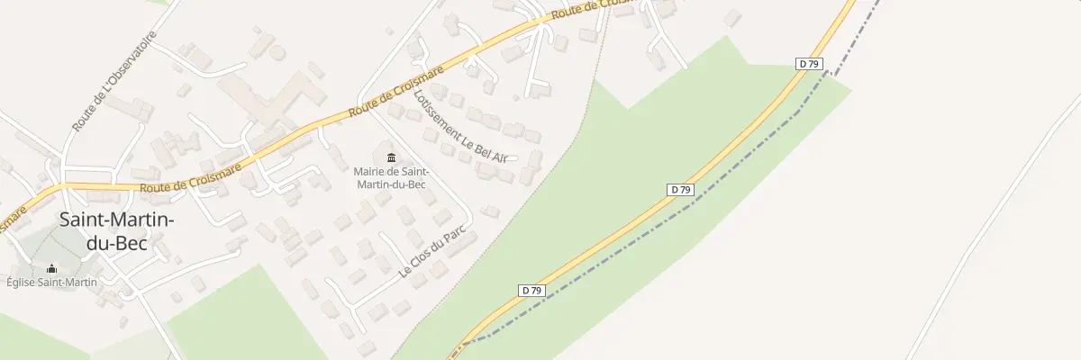 Plan du 5120 Lot le Bel Air à Saint-Martin-du-Bec