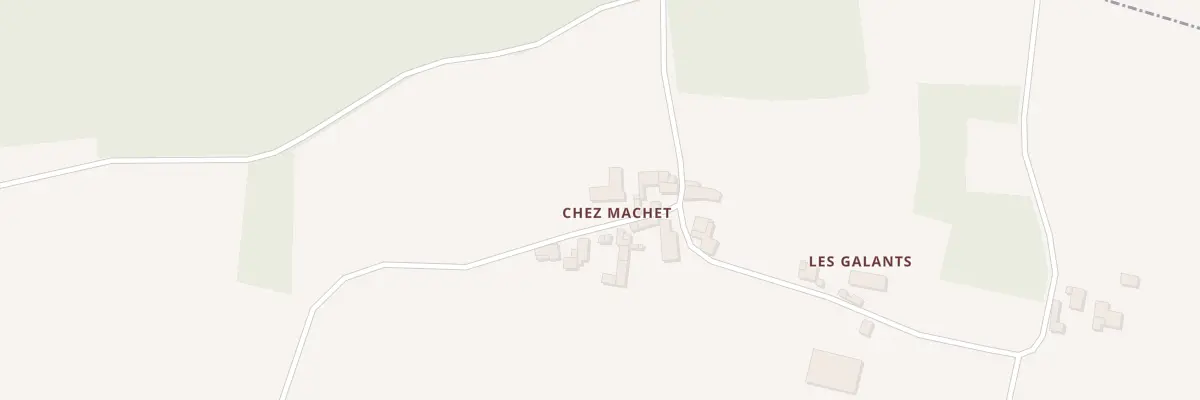 Plan du 1 Chez Machet aux Adjots
