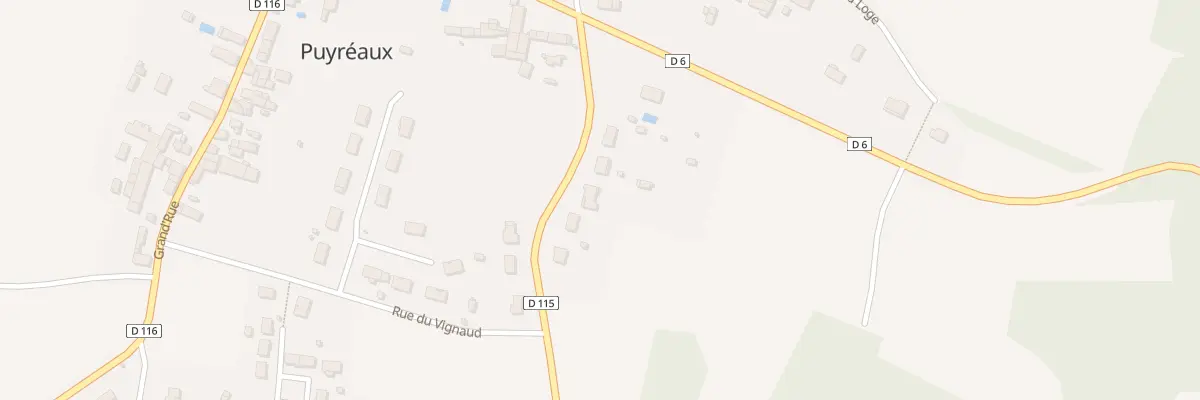 Plan du 5 Rue du Boquet à Puyréaux