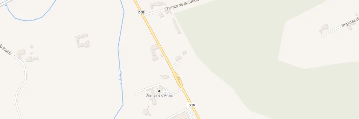 Plan du 5043A Aux Armands à Montégut-Arros