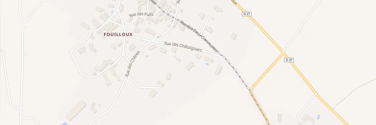 Plan du 3 Rue des Chataigniers à Marigny-Chemereau