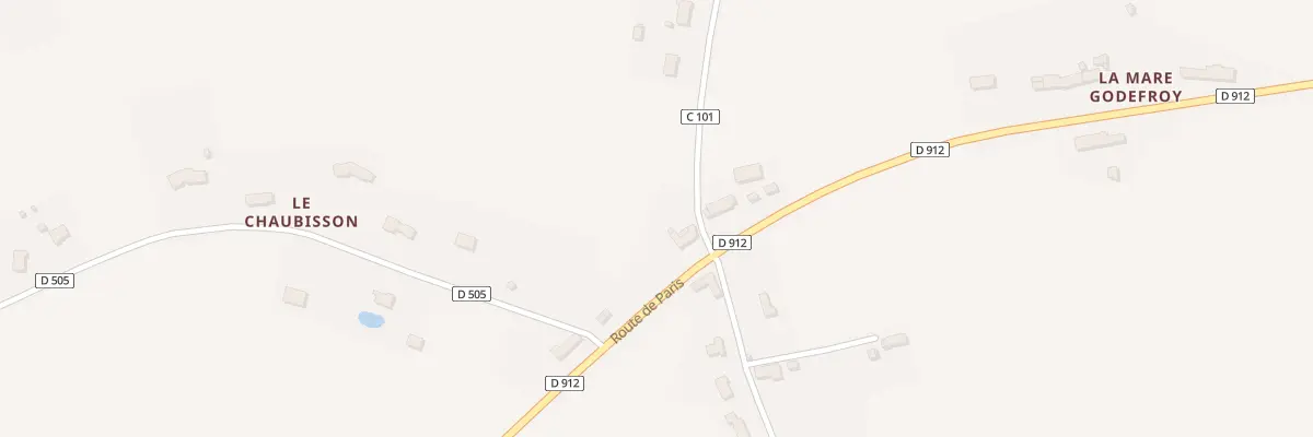 Plan du 7 Rte de la Mare au Cheval à Hauterive