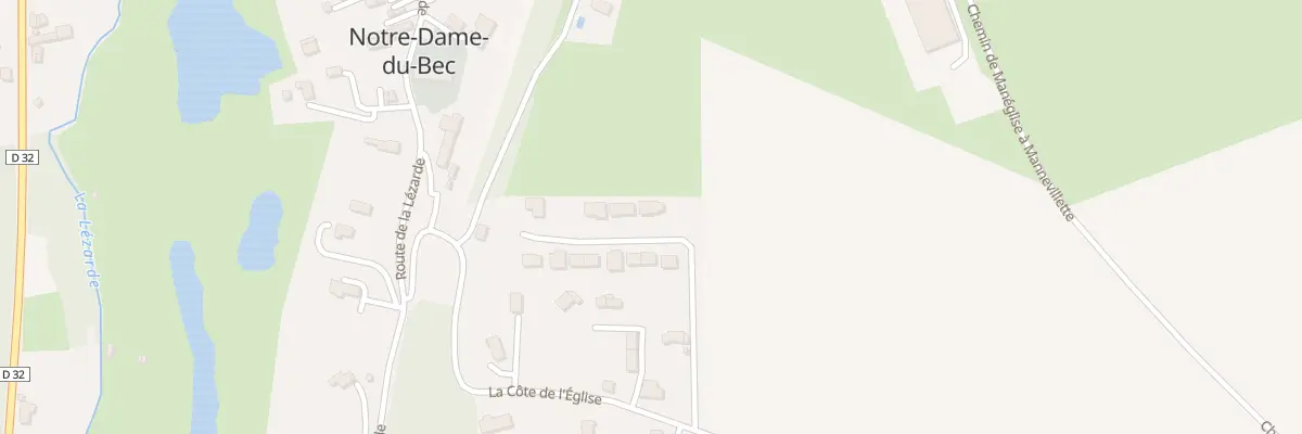 Plan du 4 Imp du Clos de l’Eglise à Notre-Dame-du-Bec