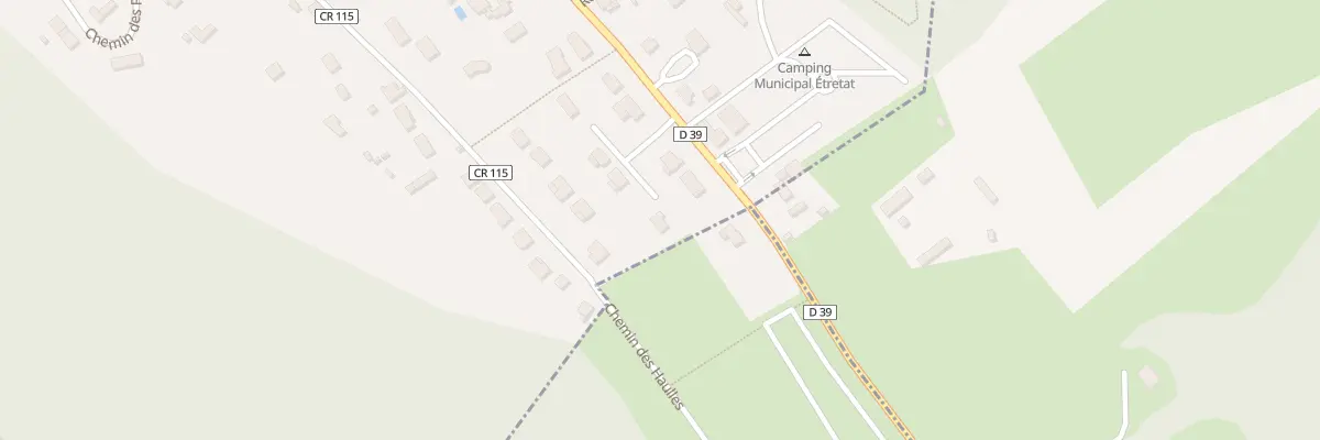Plan du 90E Rue Guy de Maupassant à Étretat