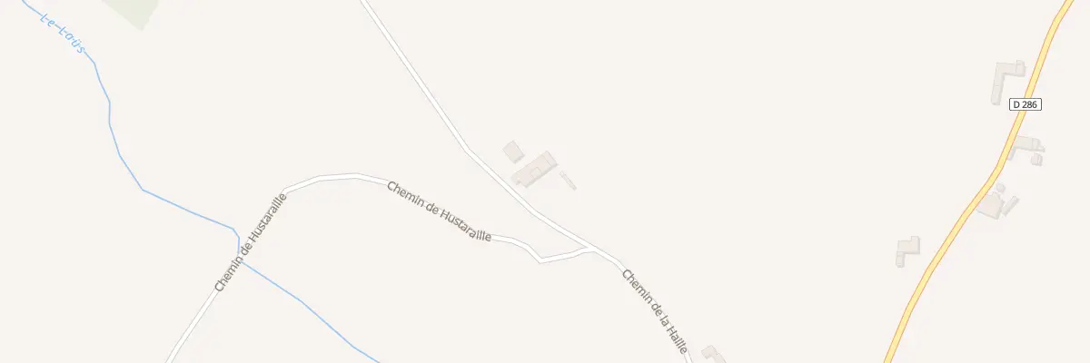 Plan du 438 Imp de la Haille à Troncens