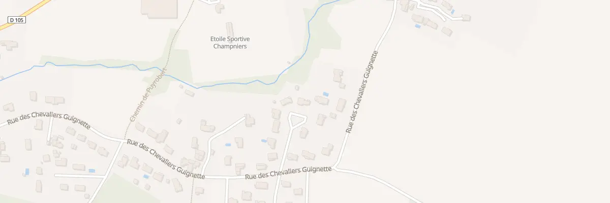 Plan du 121 Imp des Roitelets à Champniers