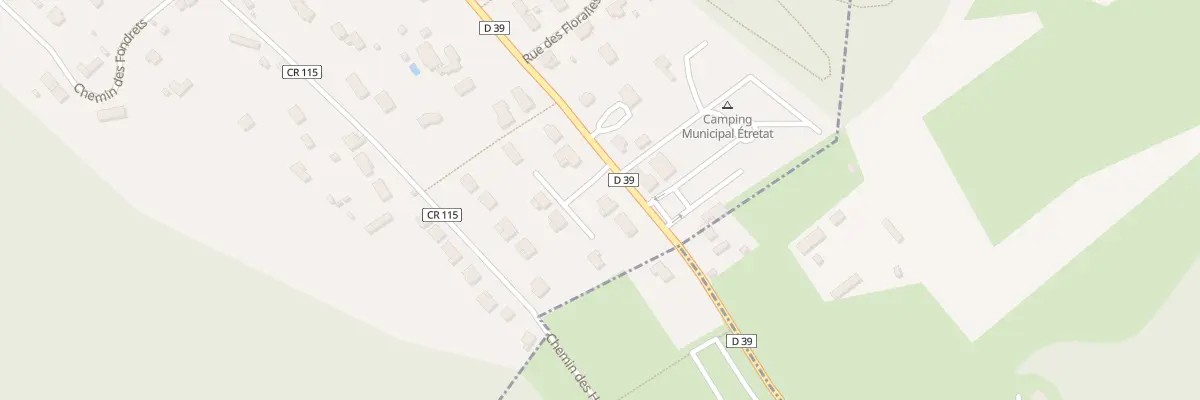 Plan du 92 Rue Guy de Maupassant à Étretat