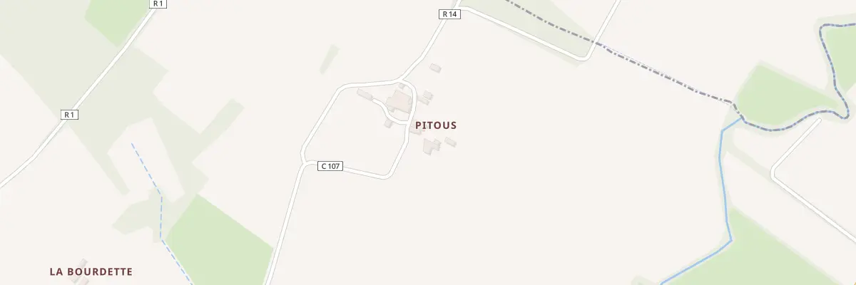 Plan du 5605 A Pitous à Montréal