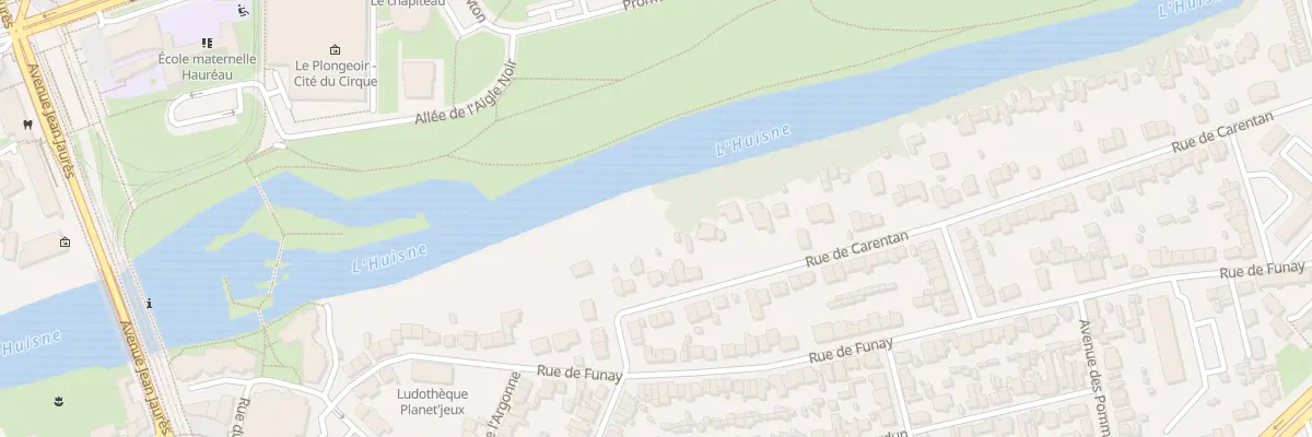 Plan du 11 Rue de Carentan au Mans