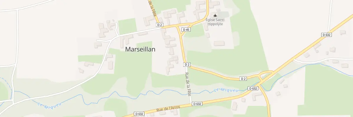 Plan du 5066 Village à Marseillan