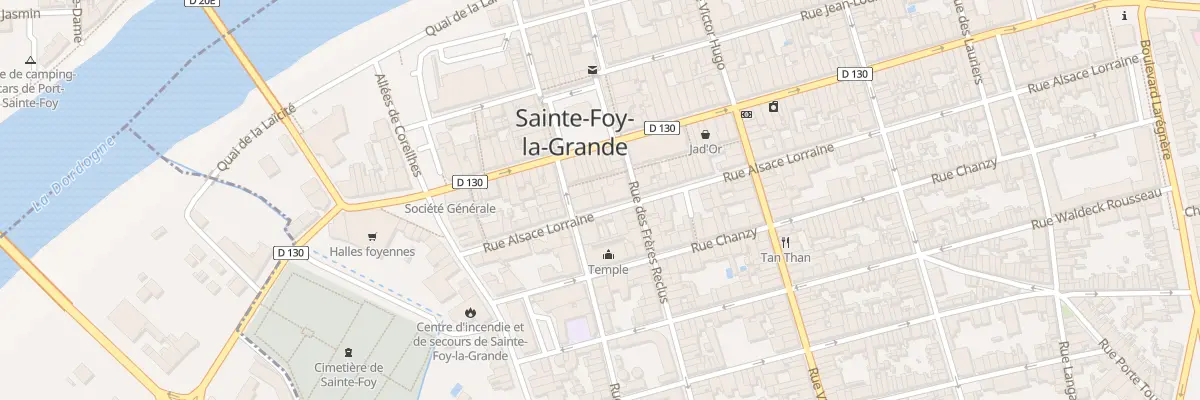 Plan du 26 Rue Alsace Lorraine à Sainte-Foy-la-Grande
