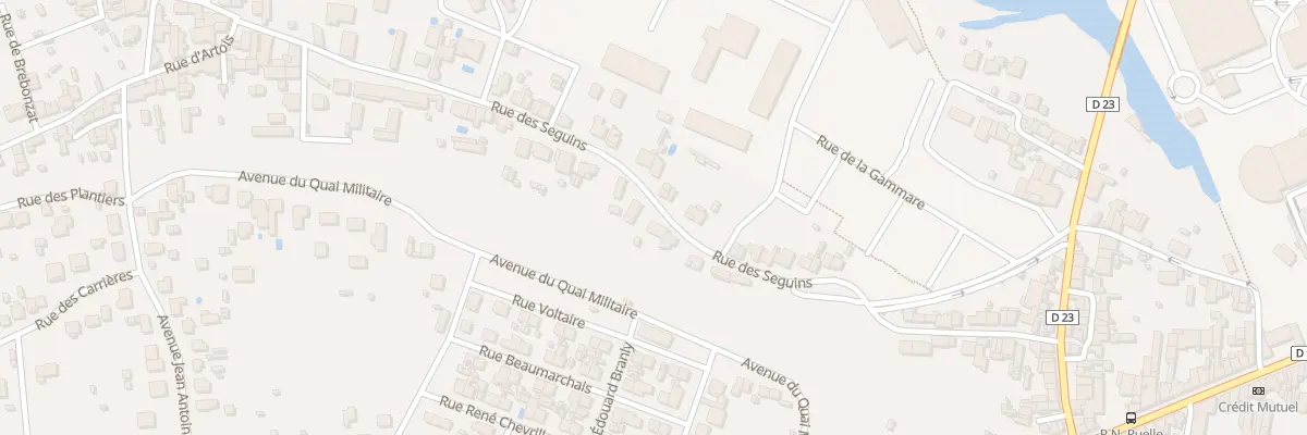 Plan du 331 Rue des Seguins à Ruelle-sur-Touvre