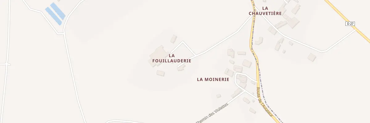Plan du 5132 Fouillauderie à Marigny-Chemereau