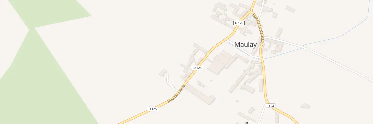 Plan du 11 Rue du Lavoir à Maulay