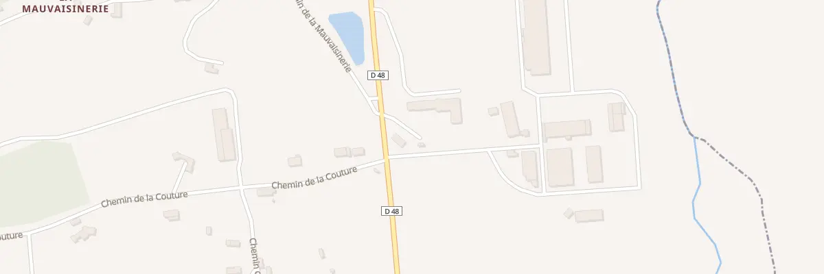 Plan du 3458 Rte du Régiment Écossais à Coquainvilliers