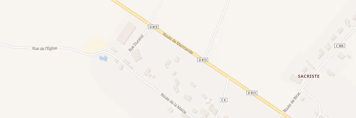 Plan du 19 Rte de Marmande à Longueville