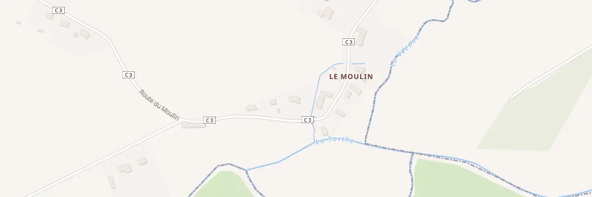 Plan du 3 Rte du Moulin à Hauterive