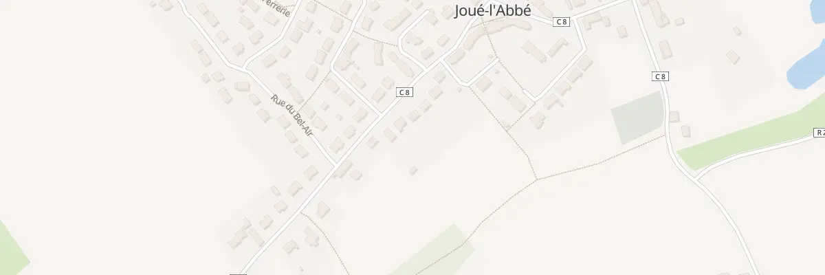 Plan du 9 Rte de Montreuil à Joué-l’Abbé